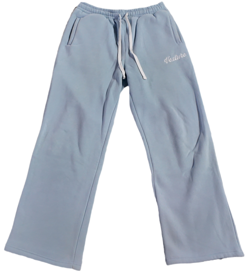 Open leg Jogger blue