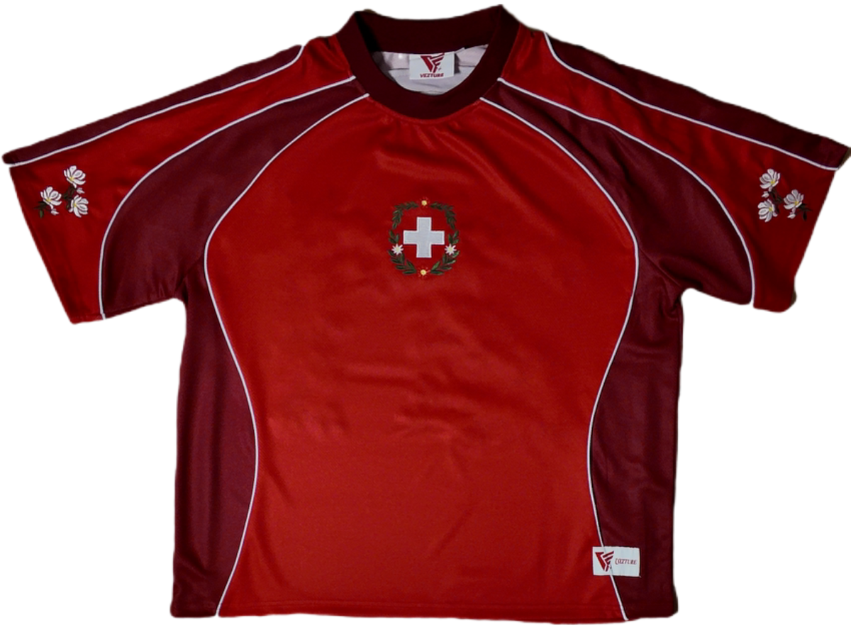 Vezture red jersey