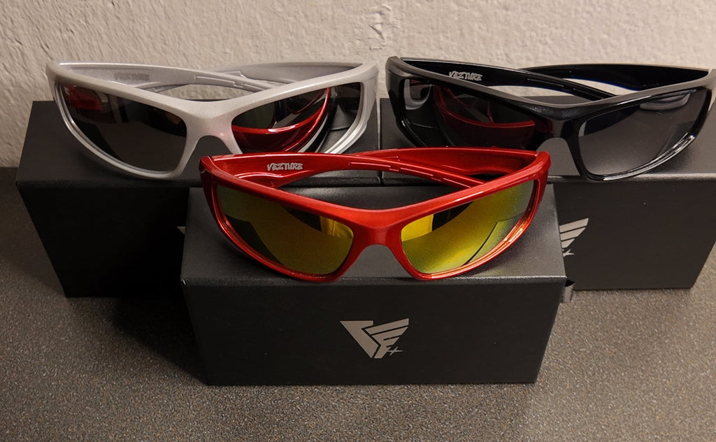 Vezture sunglasses red