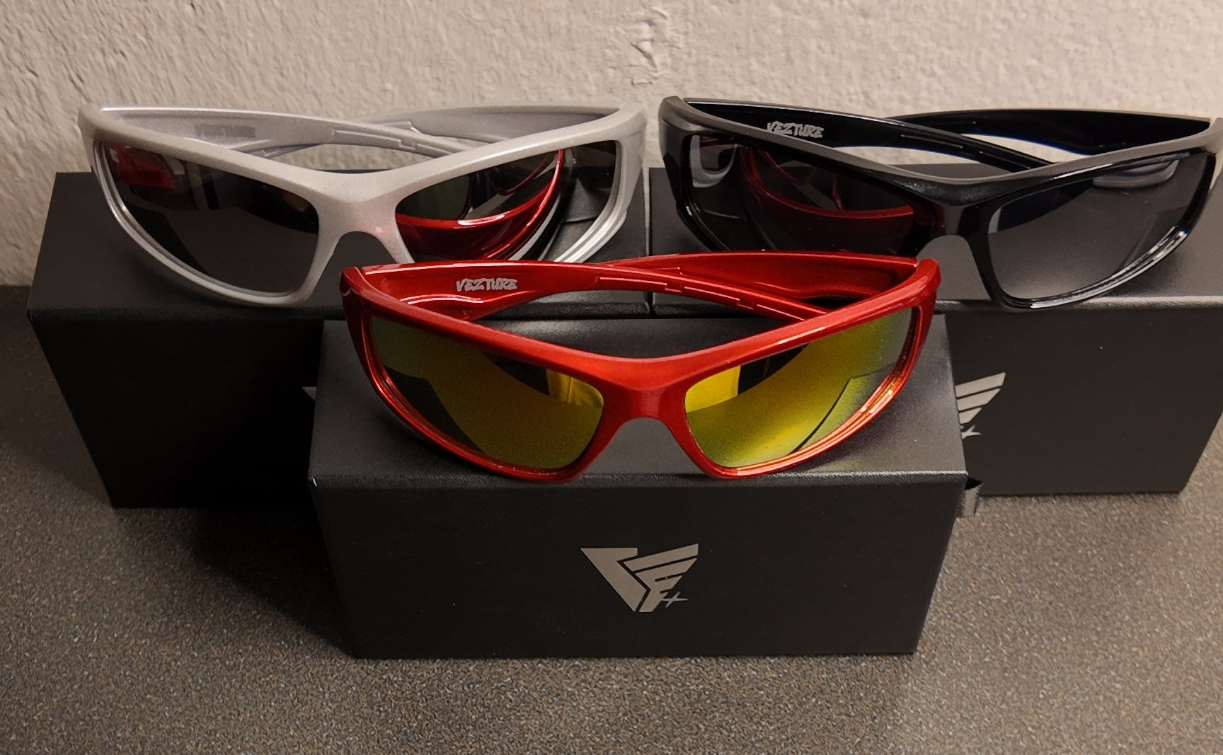 Vezture sunglasses red